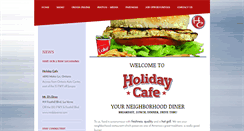 Desktop Screenshot of holidaycafeontario.com